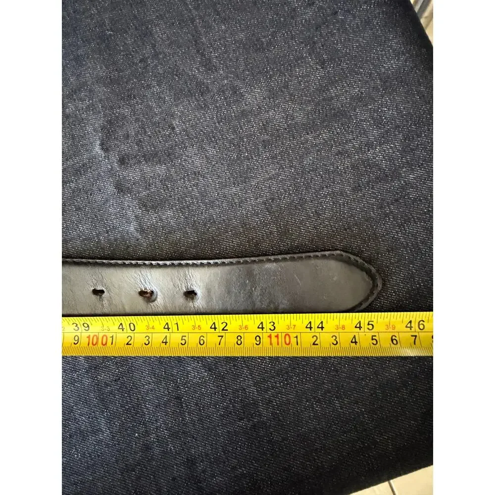 Vintage heavy duty, Justin leather barbed wire belt size 38 fits 36- 40